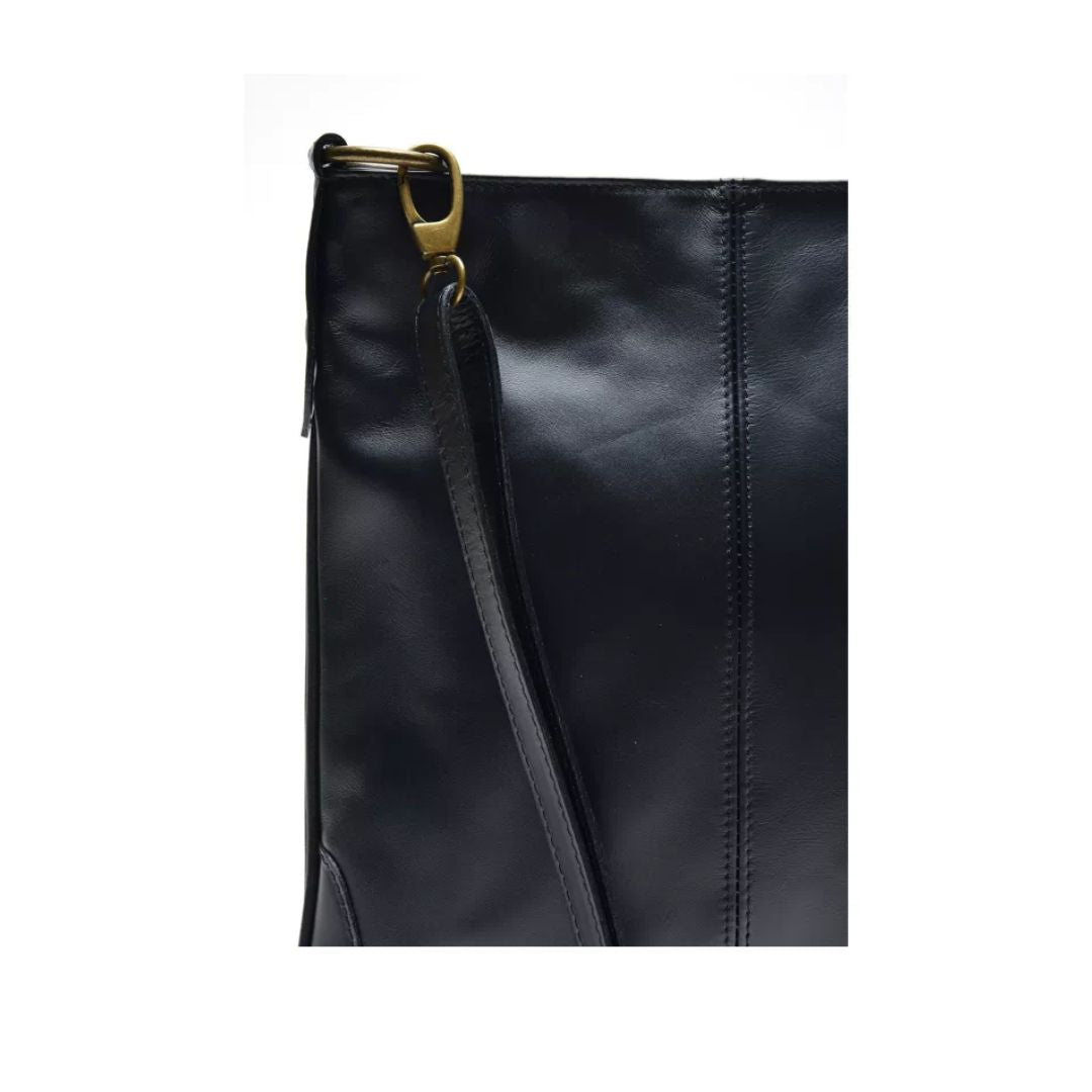Sac à bandoulière italien en cuir de vache