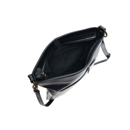 Sac à bandoulière italien en cuir de vache
