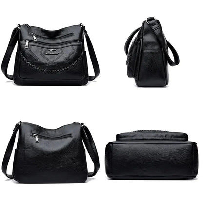 Sac à bandoulière moderne avec de nombreuses poches