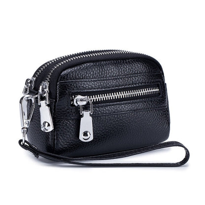 Porte-monnaie Petit en Cuir et Multipoches