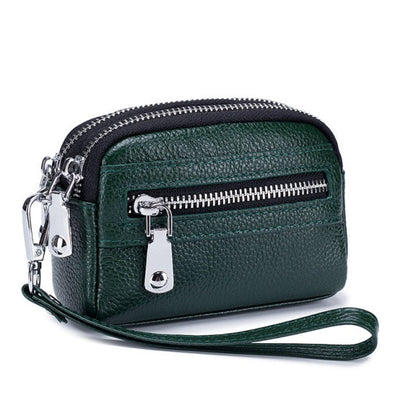 Porte-monnaie Petit en Cuir et Multipoches