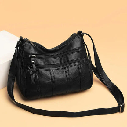 Sac à bandoulière pour femmes en cuir souple – léger et élégant