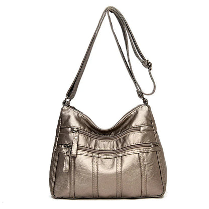 Sac à bandoulière pour femmes en cuir souple – léger et élégant