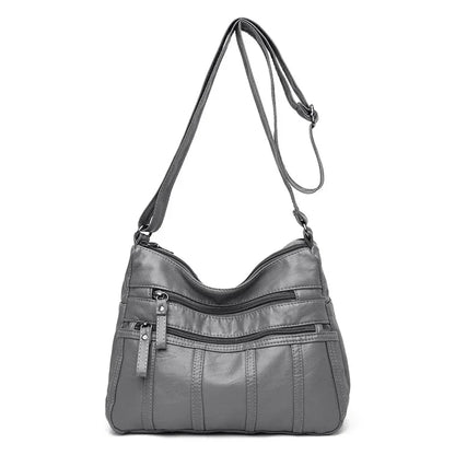 Sac à bandoulière pour femmes en cuir souple – léger et élégant