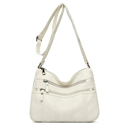 Sac à bandoulière pour femmes en cuir souple – léger et élégant