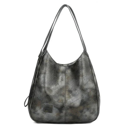 Grand sac à main en cuir pour femmes – modèle élégant et spacieux